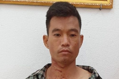 Đối tượng đâm người phụ nữ tử vong đến cơ quan Công an đầu thú