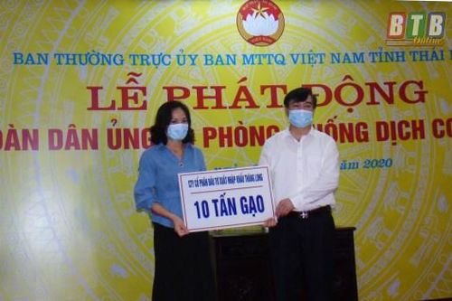 Thái Bình: Chuyển 17 tấn gạo hỗ trợ hộ nghèo bị ảnh hưởng dịch Covid-19