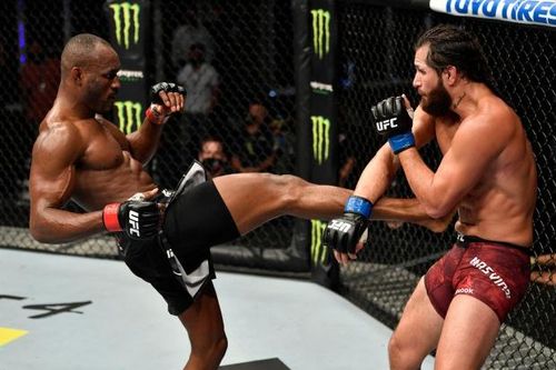 Những lần Masvidal cố thoát khỏi đòn tấn công của Usman