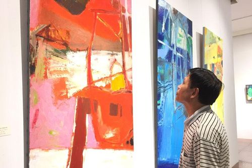 'Khúc Đồng Dao' - tái hiện sáng tác xuyên suốt của họa sĩ Đỗ Minh Tâm