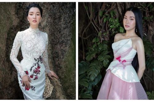 'Nàng thơ xứ Huế' Ngọc Trân cuốn hút trong trang phục của NTK Hoàng Hải