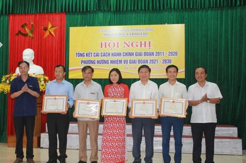 Nhiều đột phá cải cách hành chính ngành GD-ĐT Hà Tĩnh
