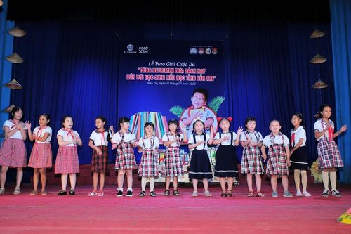 Lan tỏa văn hóa đọc 'Cùng Betrimex đưa sách hay đến với học sinh tiểu học tỉnh Bến Tre'