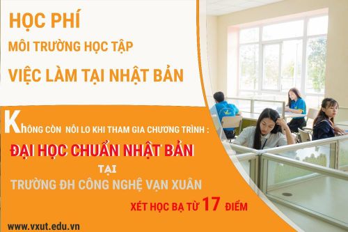 Học phí không còn là nỗi lo của tân sinh viên năm 2020, Trường Đại học Công nghệ Vạn Xuân