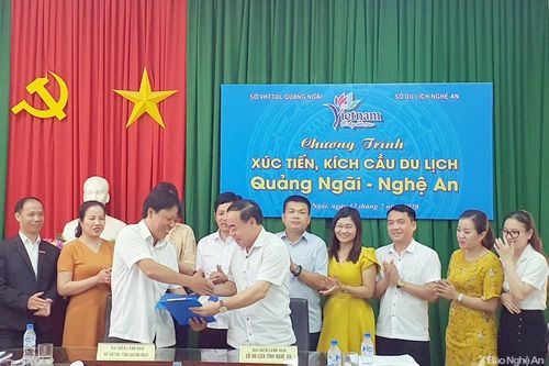 Nghệ An khảo sát để liên kết, phát triển du lịch với các tỉnh Bắc - Nam Trung Bộ