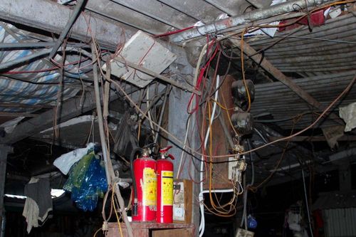 Báo động nguy cơ cháy, nổ ở các chợ ở TP Vinh mùa nắng nóng