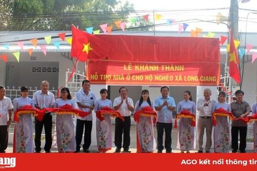 Chợ Mới phát động hỗ trợ xây nhà cho hộ nghèo giai đoạn 2020-2025
