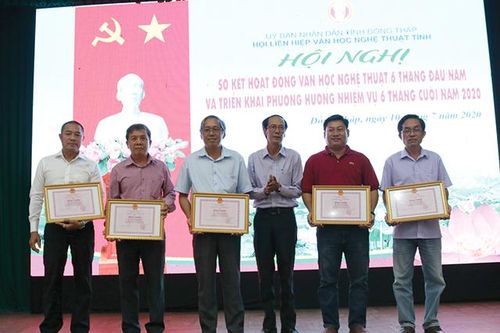 Hội Liên hiệp Văn học Nghệ thuật tỉnh sơ kết 6 tháng đầu năm