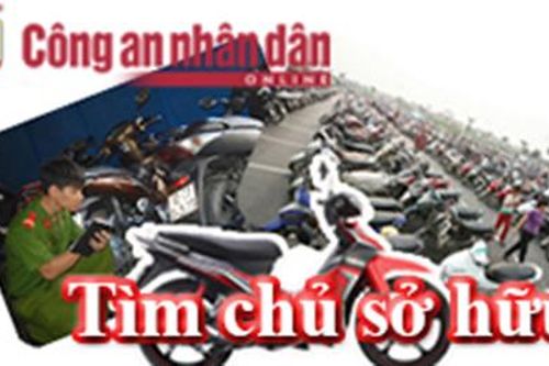 Công an phường Láng Thượng tìm chủ sở hữu 5 xe máy