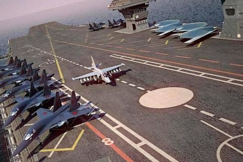 Siêu tàu sân bay mang tên lửa S-500, ước mơ xa vời của người Nga?