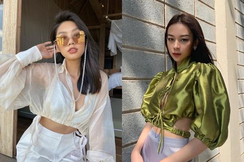 3 kiểu áo ngắn khoe vẻ gợi cảm được dàn mỹ nhân Việt yêu thích
