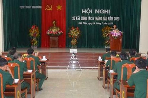 Cục Kỹ thuật Binh chủng tổ chức Hội nghị sơ kết công tác 6 tháng đầu năm 2020