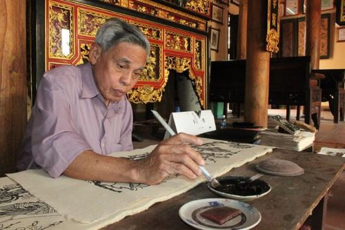 Màu dân tộc trong tranh Đông Hồ
