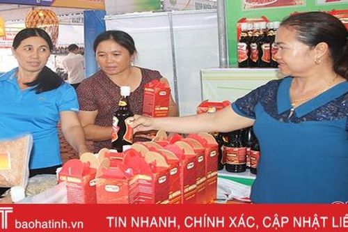 20 sản phẩm công nghiệp nông thôn Hà Tĩnh tham gia bình chọn khu vực miền Bắc