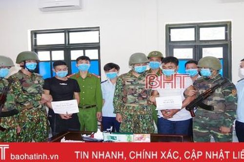 Tiếp tục bắt 2 đối tượng vận chuyển ma túy ở khu vực biên giới Hà Tĩnh