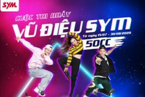 Thổi bùng đâm mê cùng Dance Contest 'Vũ điệu SYM 50cc'