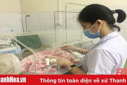 Nâng cao chất lượng chăm sóc trẻ ở Đơn nguyên sơ sinh Bệnh viện Đa khoa huyện Cẩm Thủy
