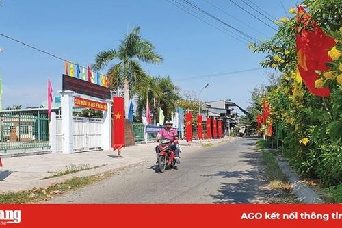 Những công trình chào mừng Đại hội Đảng các cấp ở huyện Châu Thành