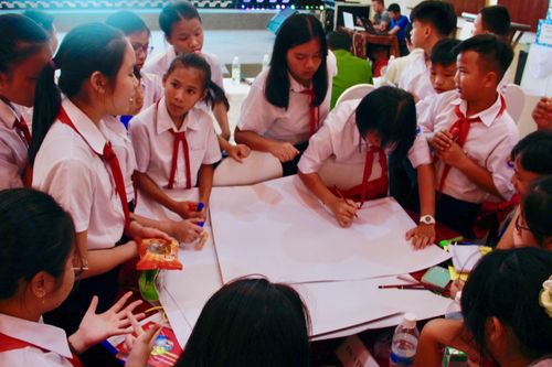 Hơn 100 học sinh tham gia Diễn đàn trẻ em