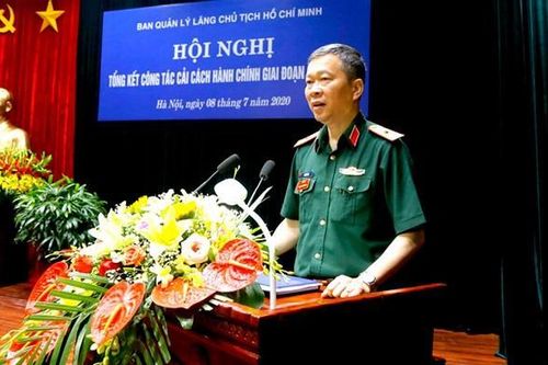 Giao quyền Trưởng ban BQL Lăng Chủ tịch Hồ Chí Minh cho Thiếu tướng Bùi Hải Sơn
