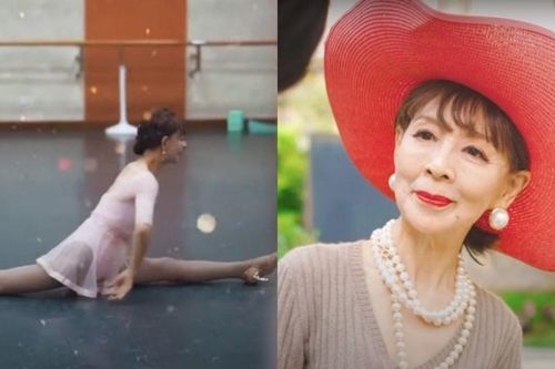 Bà 78 tuổi gây sốt nhờ khả năng nhảy múa, xoạc chân