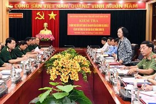 Quân đội tiếp tục khẳng định vai trò tiên phong, nòng cốt trong công tác dân vận
