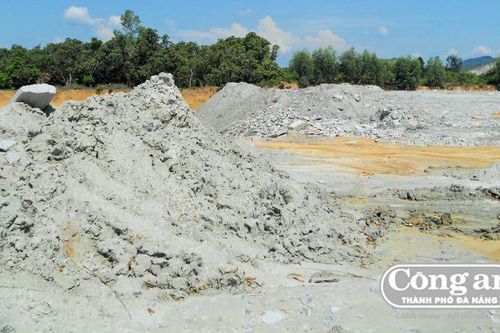 Nhức nhối nạn đổ trộm bột đá