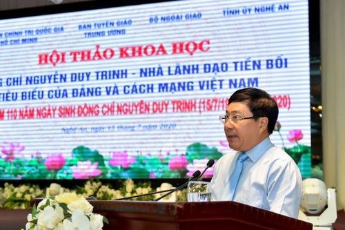 Kỷ niệm 110 năm ngày sinh 'kiến trúc sư trưởng của ngành ngoại giao' Nguyễn Duy Trinh