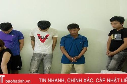 Bắt nhóm đối tượng 'đập đá' trong khách sạn ở xã biên giới Hà Tĩnh