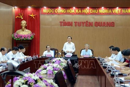 Kiểm tra công tác chuẩn bị Kỳ thi tốt nghiệp THPT 2020 tại Tuyên Quang