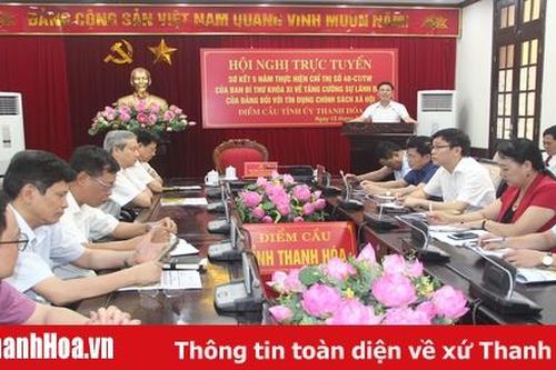 Sơ kết 5 năm thực hiện Chỉ thị số 40-CT/TW của Ban Bí thư khóa XI về tín dụng chính sách xã hội