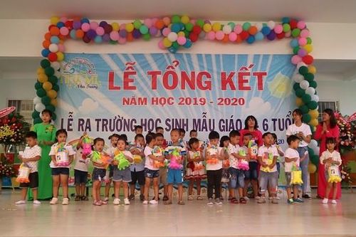 Trường Mầm non Họa Mi Nha Trang tổng kết năm học 2019-2020