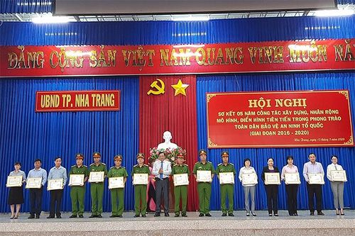 TP. Nha Trang: Sơ kết 5 năm xây dựng phong trào toàn dân bảo vệ an ninh Tổ quốc