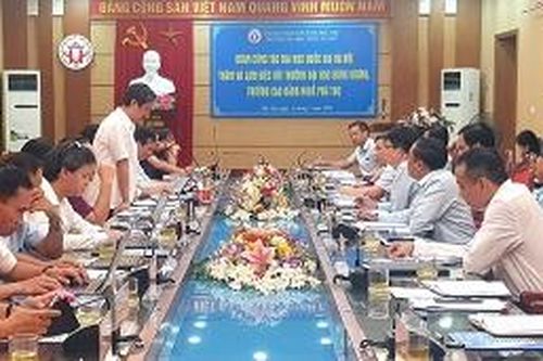 Giao lưu, trao đổi kinh nghiệm giữa Đại học Quốc gia Hà Nội và trường Đại học Hùng Vương, Cao đẳng Nghề Phú Thọ