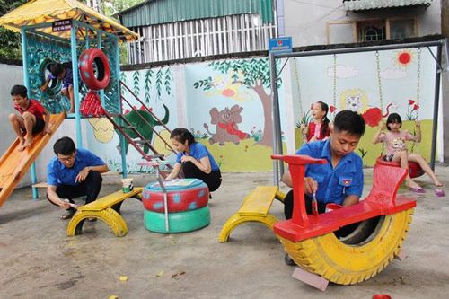 Xây dựng 15 điểm sinh hoạt, vui chơi cho thiếu nhi