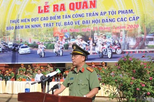 Đảm bảo tuyệt đối ANTT, bảo vệ Đại hội đại biểu Đảng bộ các cấp tỉnh Đắk Nông