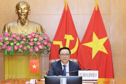 Hội nghị bàn tròn chính đảng quốc tế trực tuyến về ''Hợp tác an ninh trong giai đoạn đại dịch Covid-19''