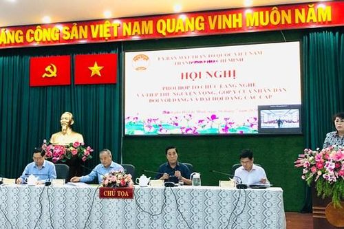 Lắng nghe, tiếp thu nguyện vọng, góp ý của Nhân dân