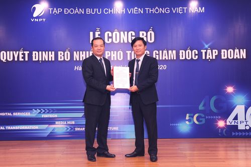 Tập đoàn VNPT bổ nhiệm 2 Phó Tổng Giám đốc mới