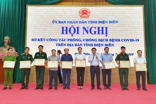 UBND tỉnh Điện Biên sơ kết công tác phòng, chống dịch bệnh Covid-19