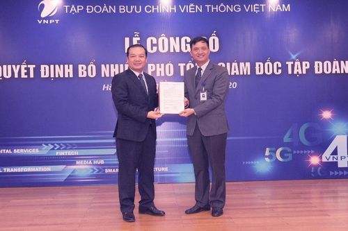 Tập đoàn VNPT có 2 Phó Tổng giám đốc mới