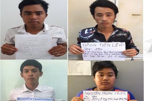Bắt nhóm đối tượng chặn người đi đường để cướp xe