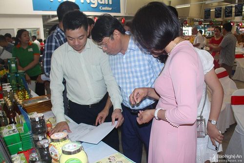 Tìm hướng đưa nông sản Nghệ An vào siêu thị