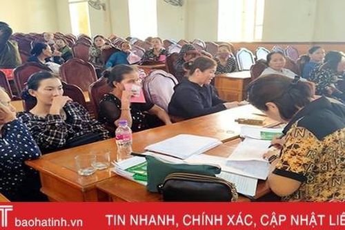 Hơn 1.400 phụ nữ miền biển Hà Tĩnh được vay vốn phát triển kinh tế