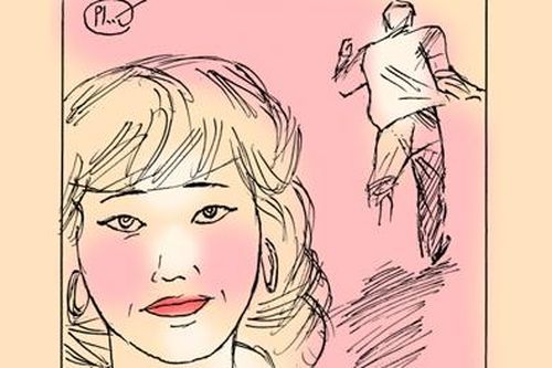 Cô bé bị mất tích trên máy bay