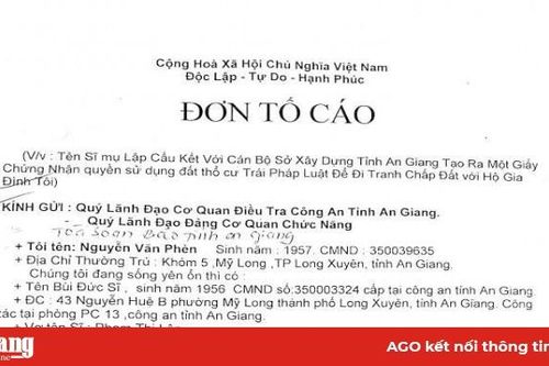 Tranh chấp quyền sử dụng đất