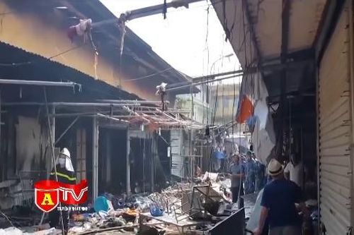 Cẩn trọng nguy cơ cháy chợ mùa nắng nóng