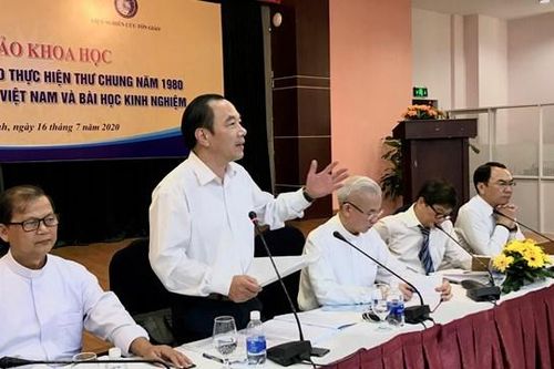 Đồng hành cùng dân tộc - xu hướng chủ đạo trong hoạt động của Công giáo