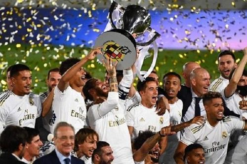 Real Madrid vô địch La Liga lần thứ 34