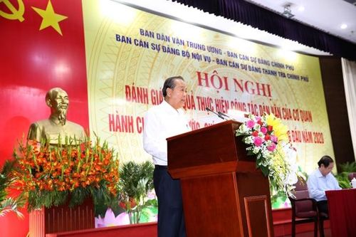 Công tác dân vận phải xác định mục tiêu là phục vụ nhân dân